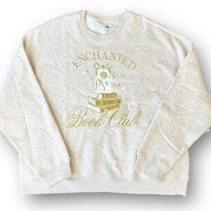 DISNEY PARKS Enchanted Book Club Beauty & The Beast Sweatshirt